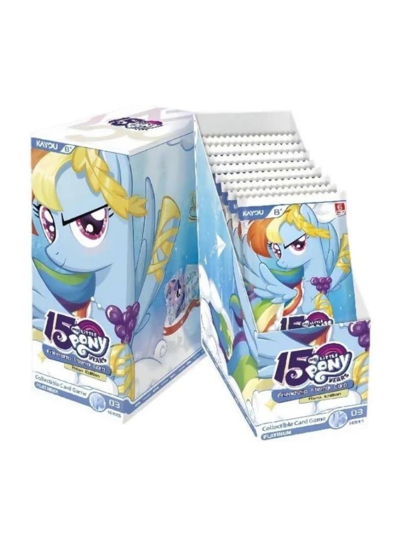 Kayou My Little Pony Friendship Eternal Cards Moon Edition SEA Series 3 [ 1 pck - 5 Cards] - Image 5